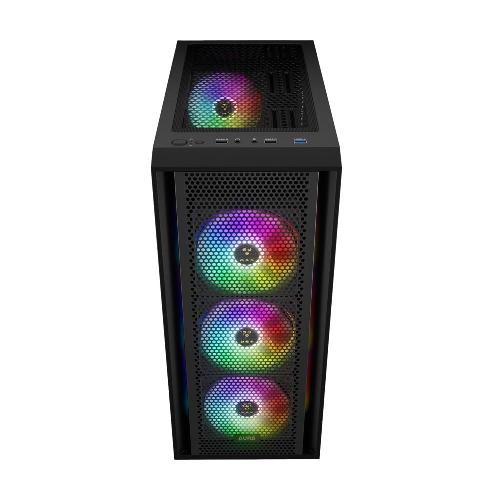 کیس کامپیوتر گیمدیاس مدل AURA GC2 ELITE ARGB Gamdias AURA GC2 ARGB  ELITE Mid Tower Case