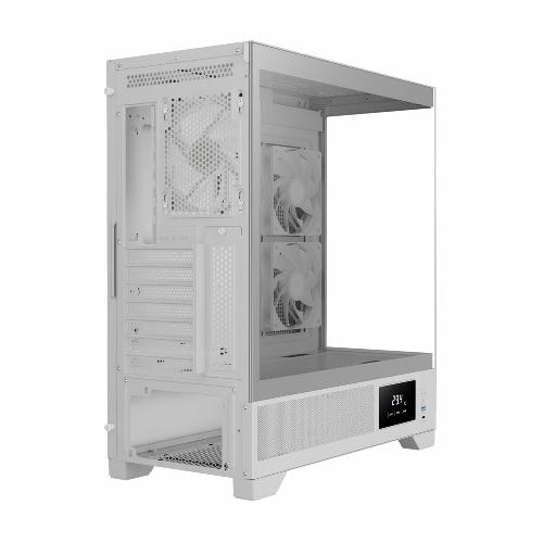 کیس کامپیوتر گیمدیاس مدل ATLAS M1 WH ARGB Gamdias ATLAS M1  ARGB WH Mid Tower Case