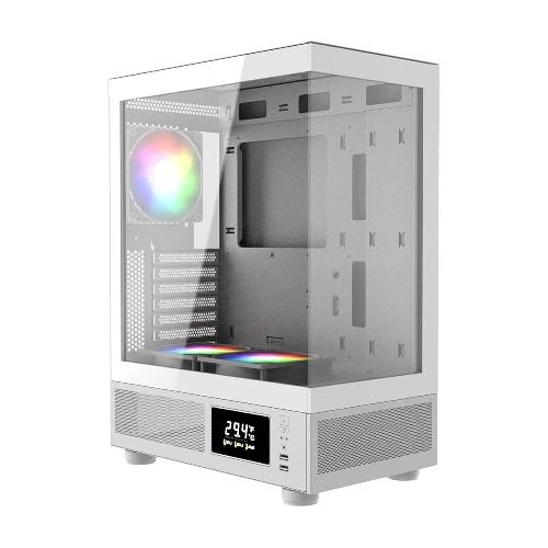 GAMDIAS ATLAS E1 ARGB WH CASE