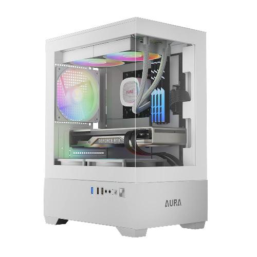 Gamdias AURA GC9M WH ARGB MICRO TOWER