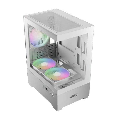Gamdias AURA GC9M WH ARGB MICRO TOWER