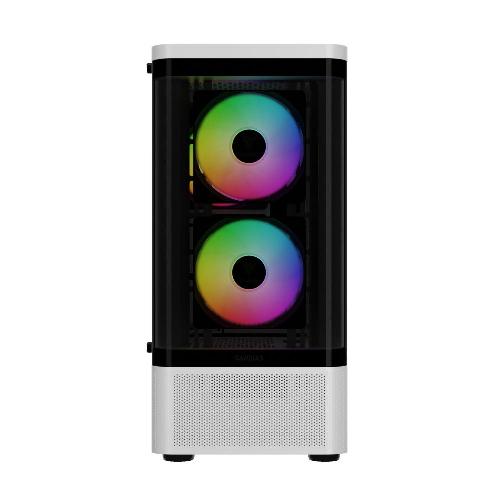 کیس کامپیوتر گیمدیاس مدل TALOS E3 CG WH Gamdias TALOS E3 CG WH Mid Tower Case