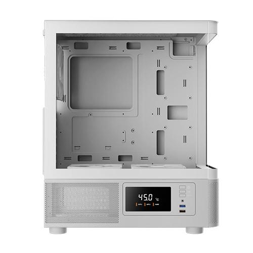 Gamdias ATLAS E2 CG WH Mid Tower Case