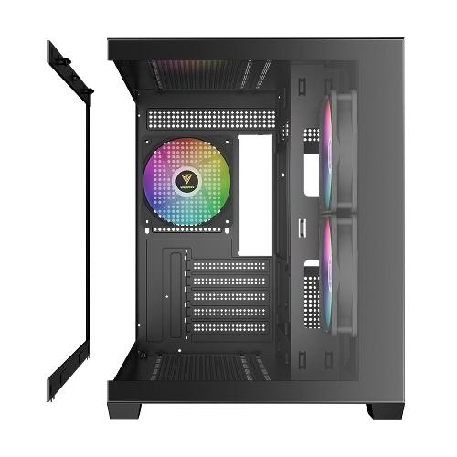 کیس کامپیوتر گیمدیاس مدل AURA GC10M ARGB Gamdias AURA GC10M ARGB MICRO TOWER