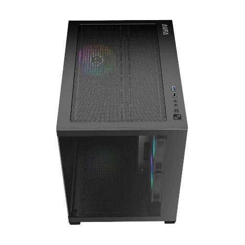 کیس کامپیوتر گیمدیاس مدل AURA GC10M ARGB Gamdias AURA GC10M ARGB MICRO TOWER