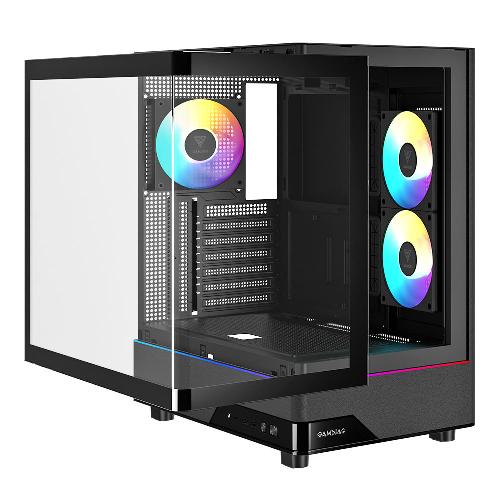 Gamdias ATLAS M5 CG Mid Tower Case