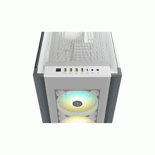 corsair iCUE 7000X RGB White Tempered Glass Full-Tower ATX Case