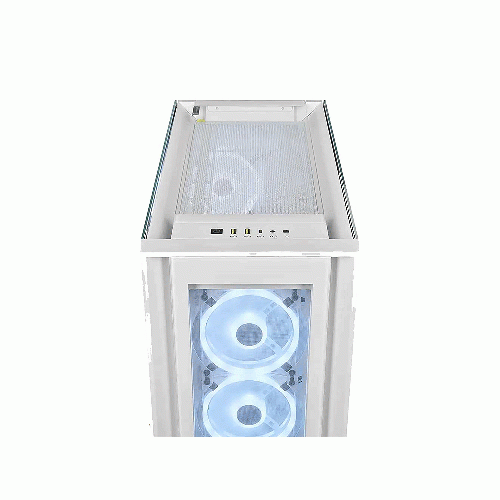 کیس کورسیر iCUE 5000X RGB QL Edition corsair iCUE 5000X RGB QL Edition WHITE RGB Mid Tower Case