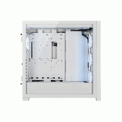 کیس کورسیر iCUE 5000X RGB QL Edition corsair iCUE 5000X RGB QL Edition WHITE RGB Mid Tower Case