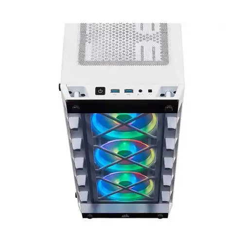 corsair iCUE 465X RGB White Mid Tower Smart Case