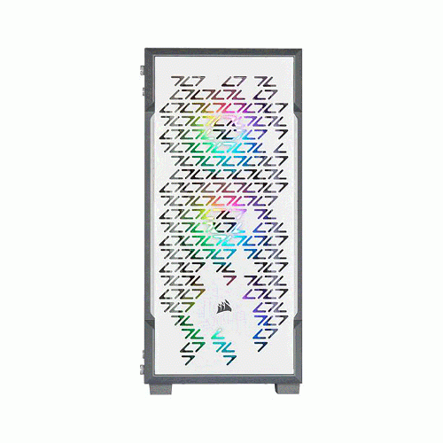 corsair iCUE 220T RGB Airflow White Mid Tower Smart Case