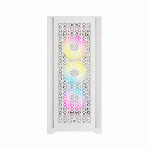 Corsair iCUE 4000D RGB Airflow White Mid-Tower Case
