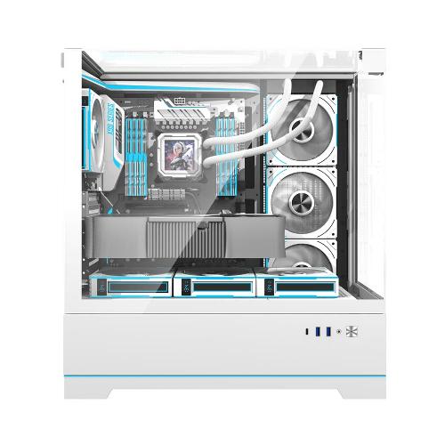 کیس کامپیوتر دارک فلش مدل DY450 Pro ATX WH DarkFlash DY450 Pro ATX WH PC Case