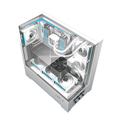 کیس کامپیوتر دارک فلش مدل DY450 Pro ATX WH DarkFlash DY450 Pro ATX WH PC Case