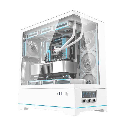 کیس کامپیوتر دارک فلش مدل DY451 Pro ATX wh DarkFlash DY451 Pro ATX wh PC Case