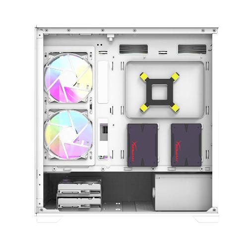 DarkFlash DK415P M-ATX WH PC Case