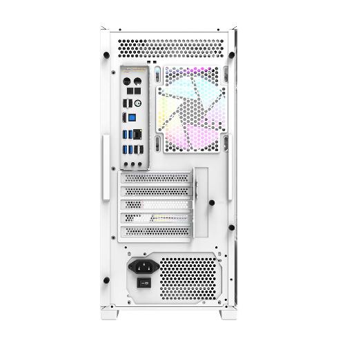 DarkFlash DK415P M-ATX WH PC Case