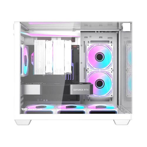 DarkFlash TH285M M-ATX PC wh Case