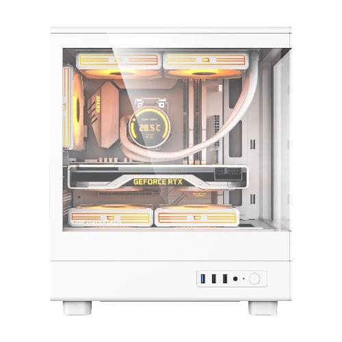 DarkFlash DB330M M-ATX PC wh Case