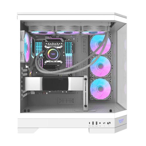 DarkFlash DQX90 ATX wh PC Case