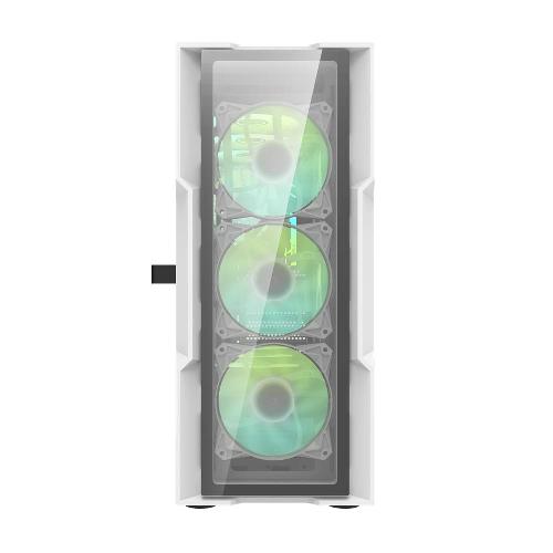 DarkFlash DK431 Glass E-ATX wh PC Case