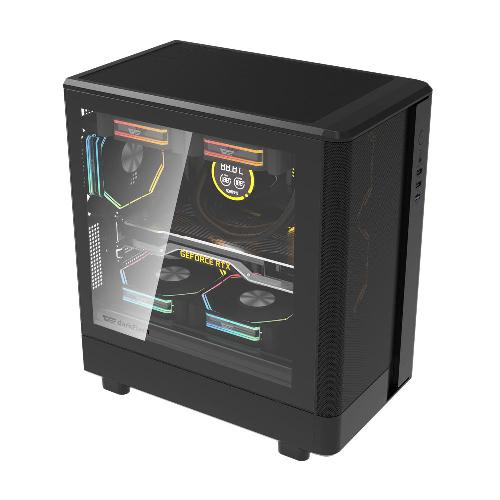 DarkFlash DB330M Mesh M-ATX Black Case