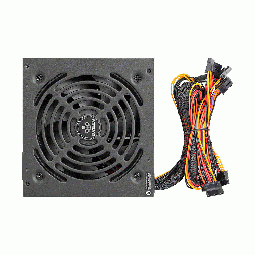 منبع تغذیه گرین مدل GP350A-ECO Rev3.1 GreenGP350A-ECO Rev3.1 Semi Modular Computer Power Supply
