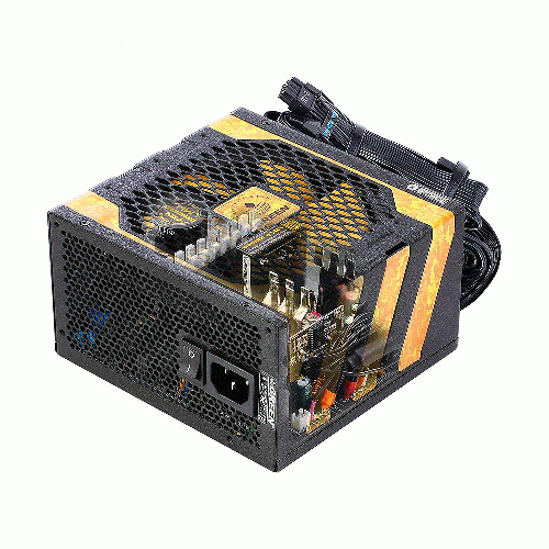 منبع تغذیه کامپیوتر گرین مدل GP650A-UK PLUS Green GP650A-UK PLUS Computer Power Supply