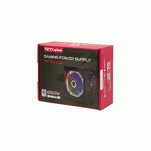 TSCO GAMING PC POWER SUPPLY WITH RGB FAN TP 1000GA
