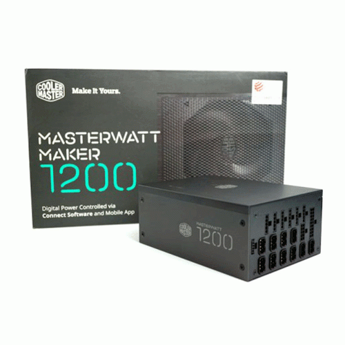 پاور کولرمستر مدل مستروات میکر با توان 1200 وات Cooler master MasterWatt Maker 1200W 80Plus Titanium Power Supply
