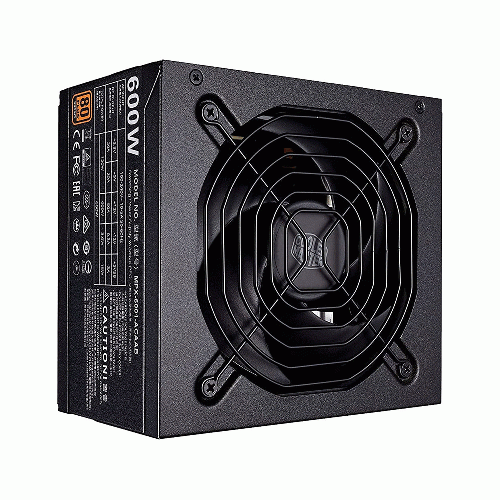 منبع تغذیه کامپیوتر کولر مستر مدل MWE 600 BRONZE - V2 Cooler MasterMWE 600 BRONZE - V2  Computer Power Supply