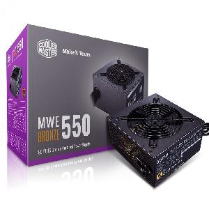 منبع تغذیه کولرمستر مدل MWE 550 Bronze - V2 Coolermaster MWE 550 Bronze - V2 Power Supply