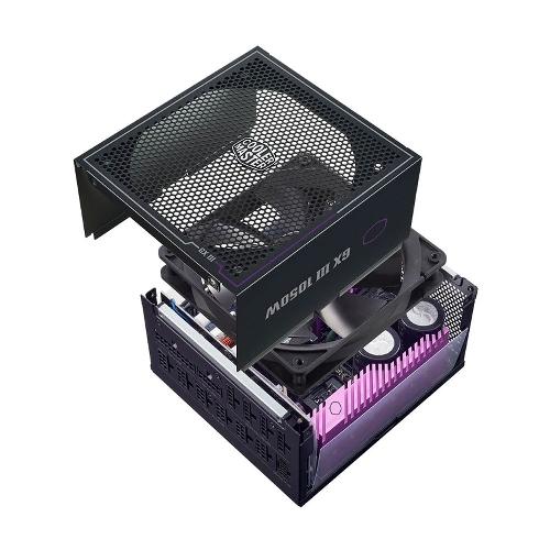 منبع تغذیه کامپیوتر کولر مستر GX III Gold 80 Plus Gold توان 1050 وات Cooler Master GX III Gold 80 Plus Gold 1050W Computer Power Supply