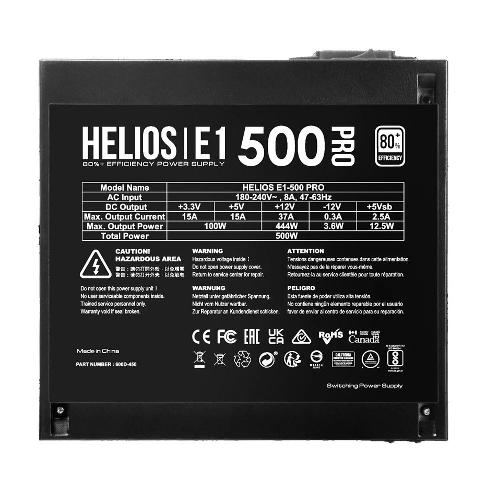 Gamdias HELIOS E1-500 PRO Computer Power Supply