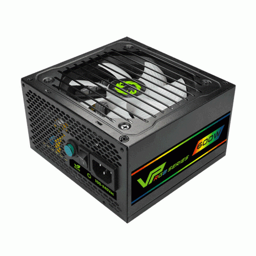 پاور کامپیوتر گیم مکس VP600 RGB-M GameMax POWER SUPPLY VP600 RGB-M
