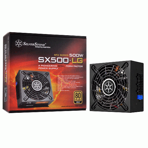 منبع تغذیه کامپیوتر سیلوراستون SX500-LG SilverStone SX500-LG Power Supply