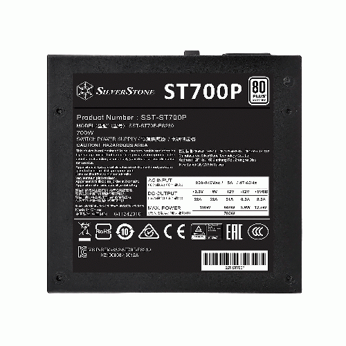 منبع تغذیه کامپیوتر سیلوراستون مدل SST-ST700P Silverstone Strider Gold S SST-SST-ST700P Computer Power Supply