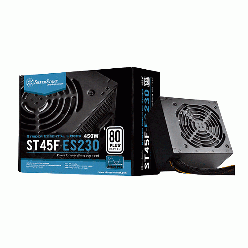 منبع تغذیه کامپیوتر سیلوراستون مدل Essential ST45F-ES230 Silverstone Strider Essential ST45F-ES230 Computer Power Supply