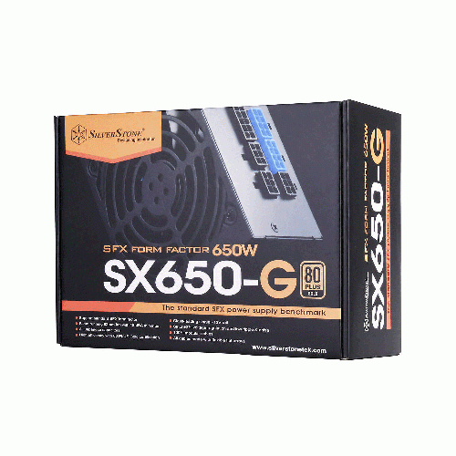 Silverstone Strider Gold S SST-SX650-G V1.1 Computer Power Supply