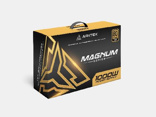 منبع تغذیه کامپیوتر آرکتک مدل ATX 1000W (Full Modular) ARKTEK ATX 1000W (Full Modular) Computer Power Supply