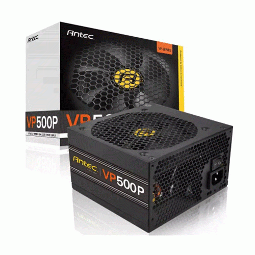 منبع تغذیه انتک VP500P PLUS Antec VP500P PLUS Non-Modular White 500W Computer Power Supply