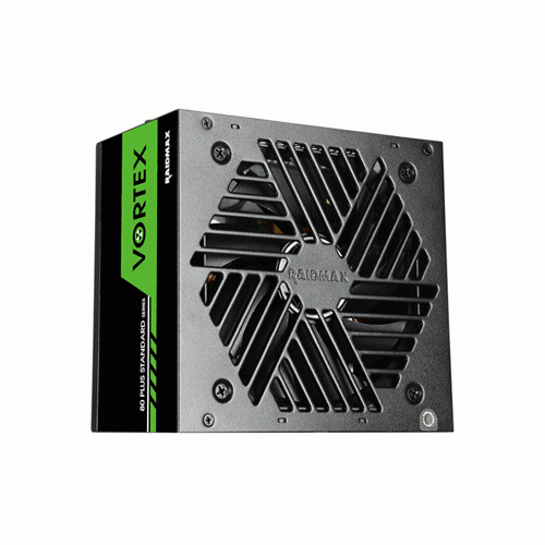 پاور 600 وات ریدمکس VORTEX WHITE RX-600AC-V RaidMax VORTEX WHITE RX-600AC-V 80PLUS Standard 600W Power Supply