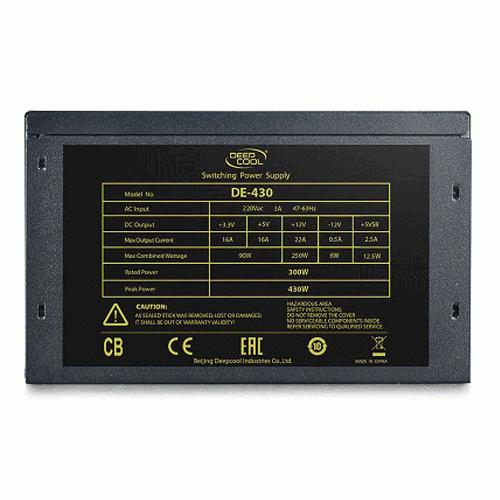 DeepCool DP-DE430-BK Computer Power Supply