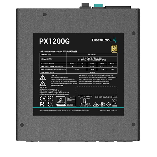 Deepcool PX1200G 80 PLUS Gold Full Modular Power