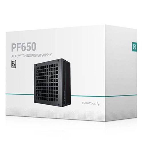 منبع تغذیه (پاور) 650 وات دیپ کول مدل PF650WH Deepcool PF650 650 WH Watt 80PLUS Certifications 230V EU White Power Supply