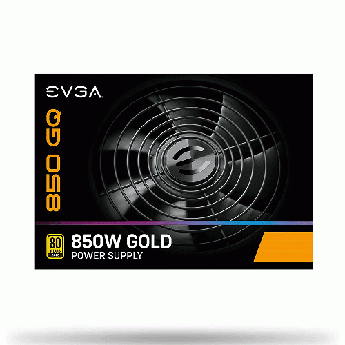 پاور کامپیوتر ای وی جی ای EVGA 850 GQ 80 Plus GOLD 850W EVGA 850 GQ 80Plus Gold Computer Power Supply