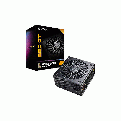 منبع تغذیه ای وی جی ای مدل 850GT 80 Plus Gold 850W Fully Modular EVGA 850GT 80 Plus Gold 850W Fully Modular Power