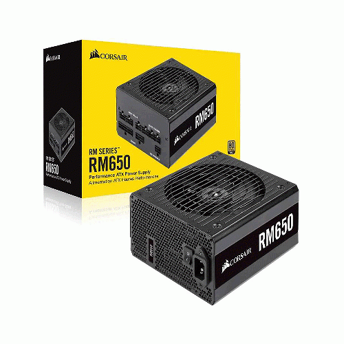 corsair RM650 80 PLUS Gold Supply Power