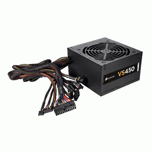 منبع تغذیه کامپیوتر کورسیر مدل VS450 POWER CorsairVS450