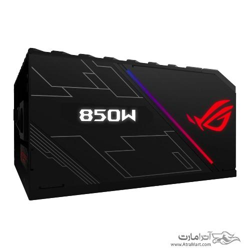 منبع تغذیه ماژولار ایسوس مدل ROG-THOR-850P Asus ROG-THOR-850P 80PLUS Platinum Modular Power Supply